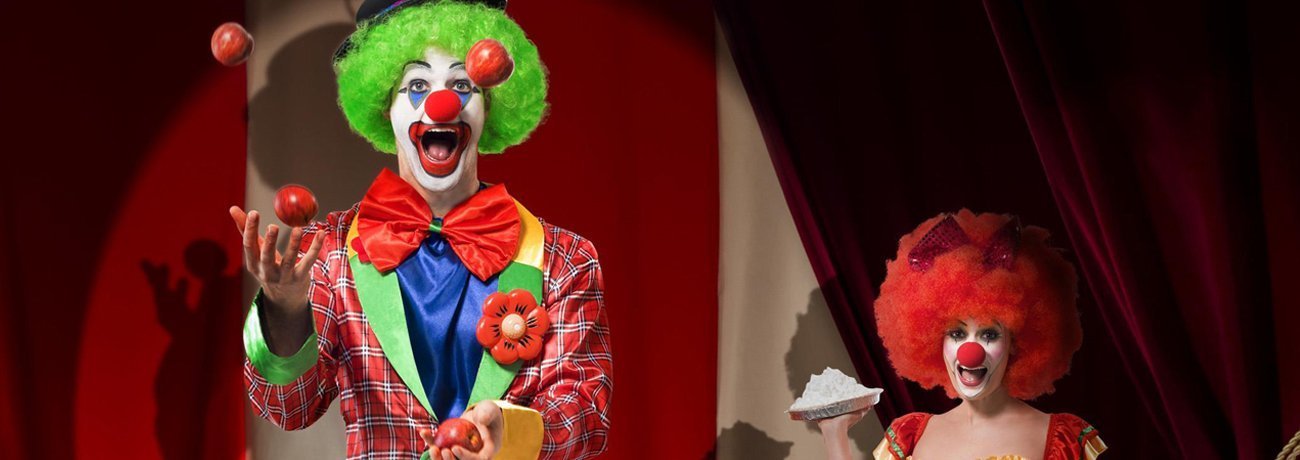 XQ41Candylicious Clown Costume Circus Carnival Fancy Dress