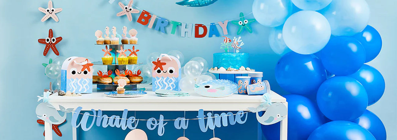 Sealife Party, Decorations, Tableware and more!