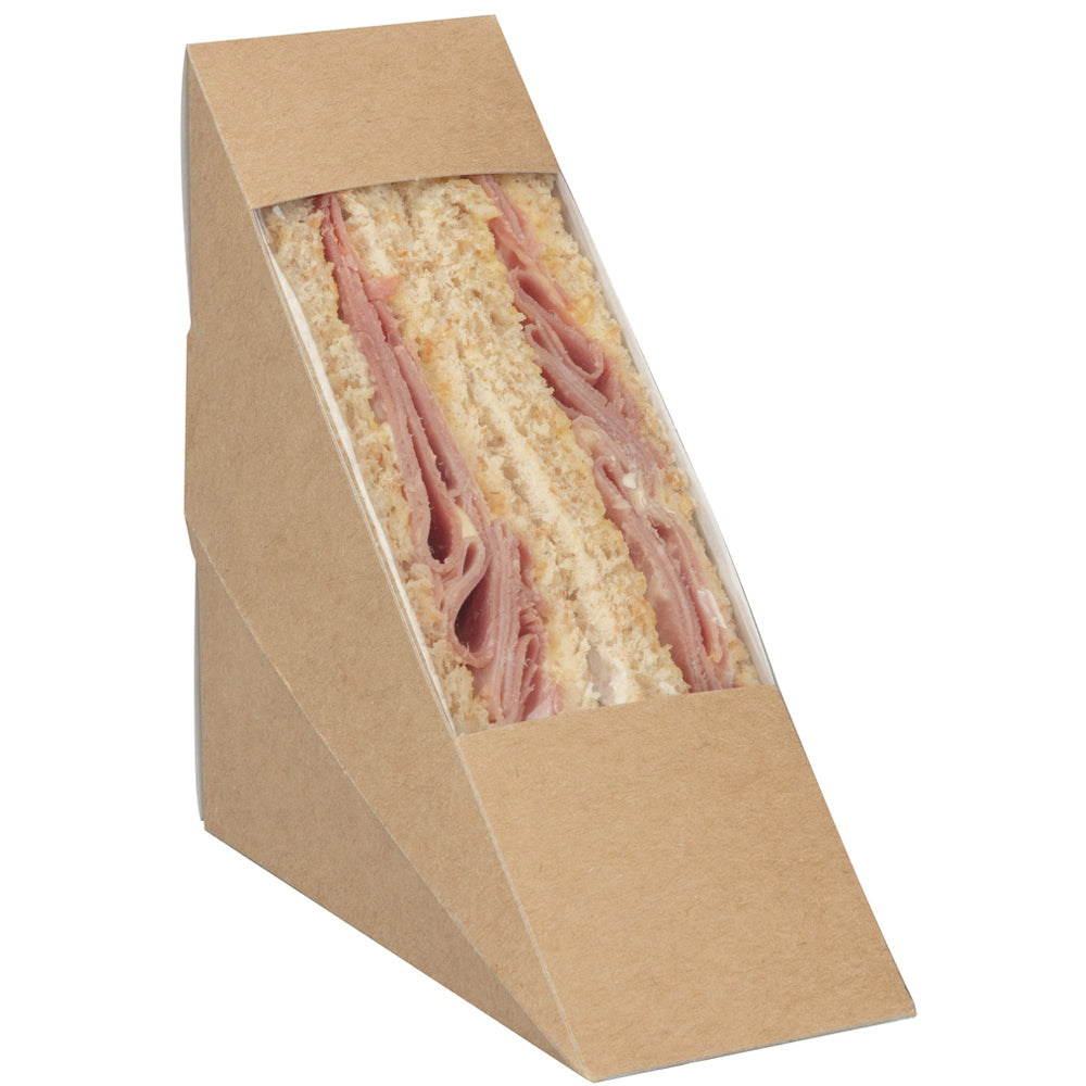 Kraft Sandwich Pack Box - 12cm x 5cm - Each – Party Packs