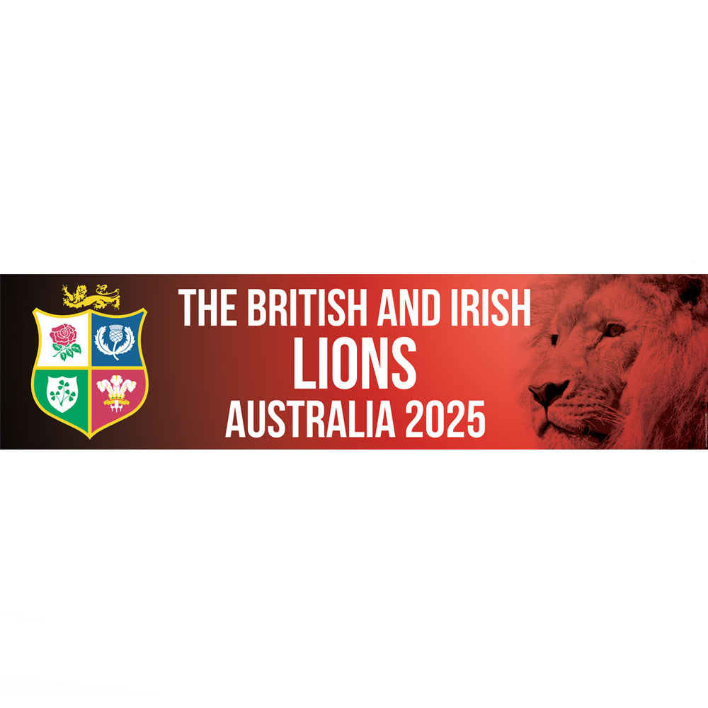 Lions Rugby Australia 2025 Tour Paper Banner - 1.2m – Party Packs