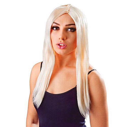 Long blonde outlet wig