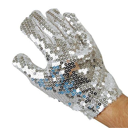 Michael Jackson Billie Jean Sequin Glove with Multiful Colors