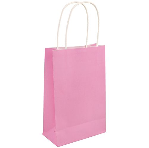 Light pink sale paper gift bags