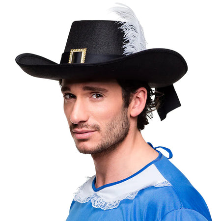 Musketeer Hat With Feather