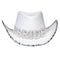 Bride White Cowboy Hat