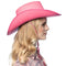 Hot Pink Felt Cowboy Hat