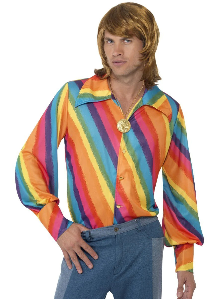 1970's Rainbow Colour Shirt