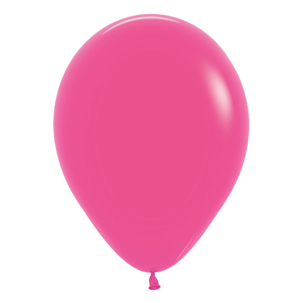 Hot Pink Plain Colour Mini Latex Balloons - 5" - Pack of 10