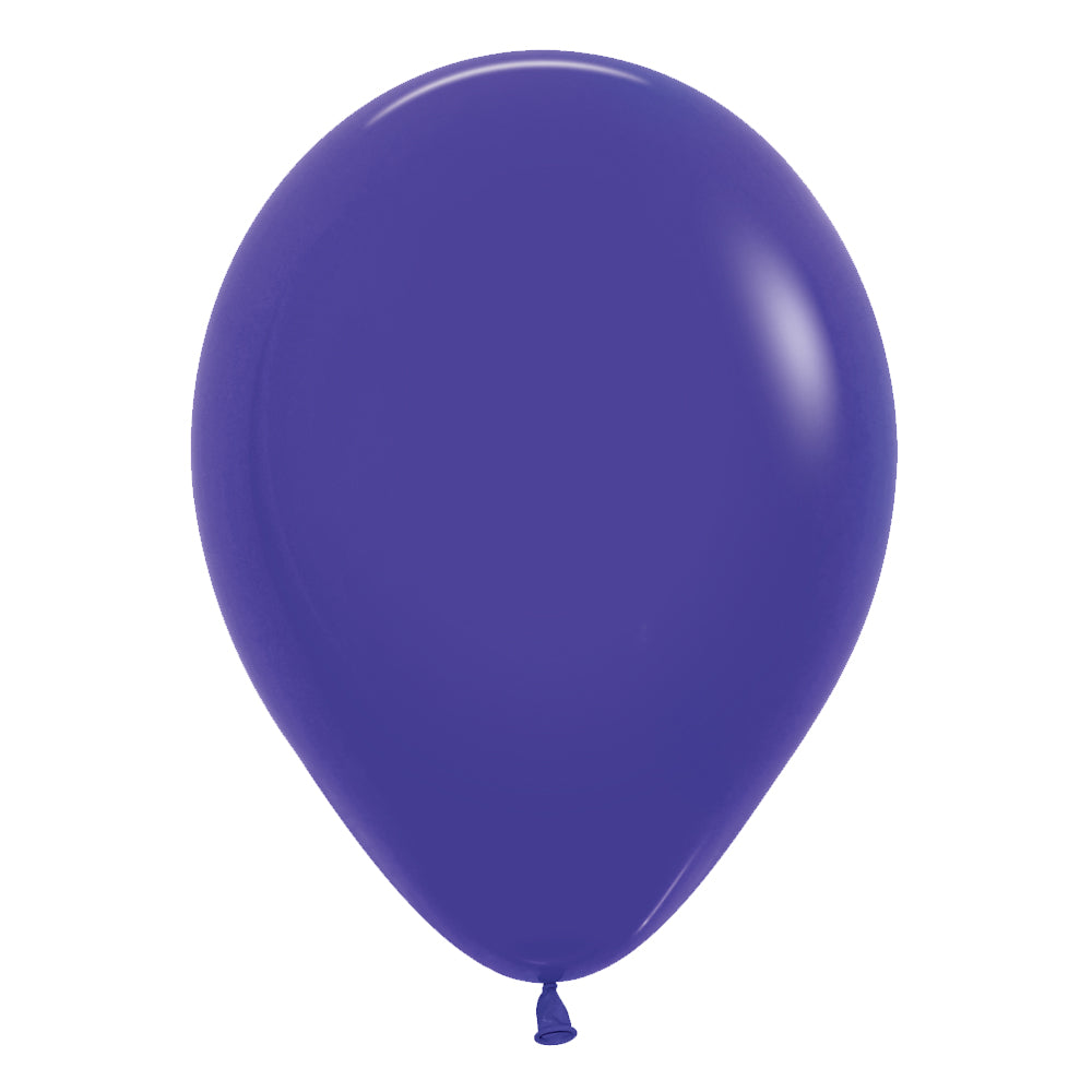 Purple Violet Plain Colour Mini Latex Balloons - 5" - Pack of 10