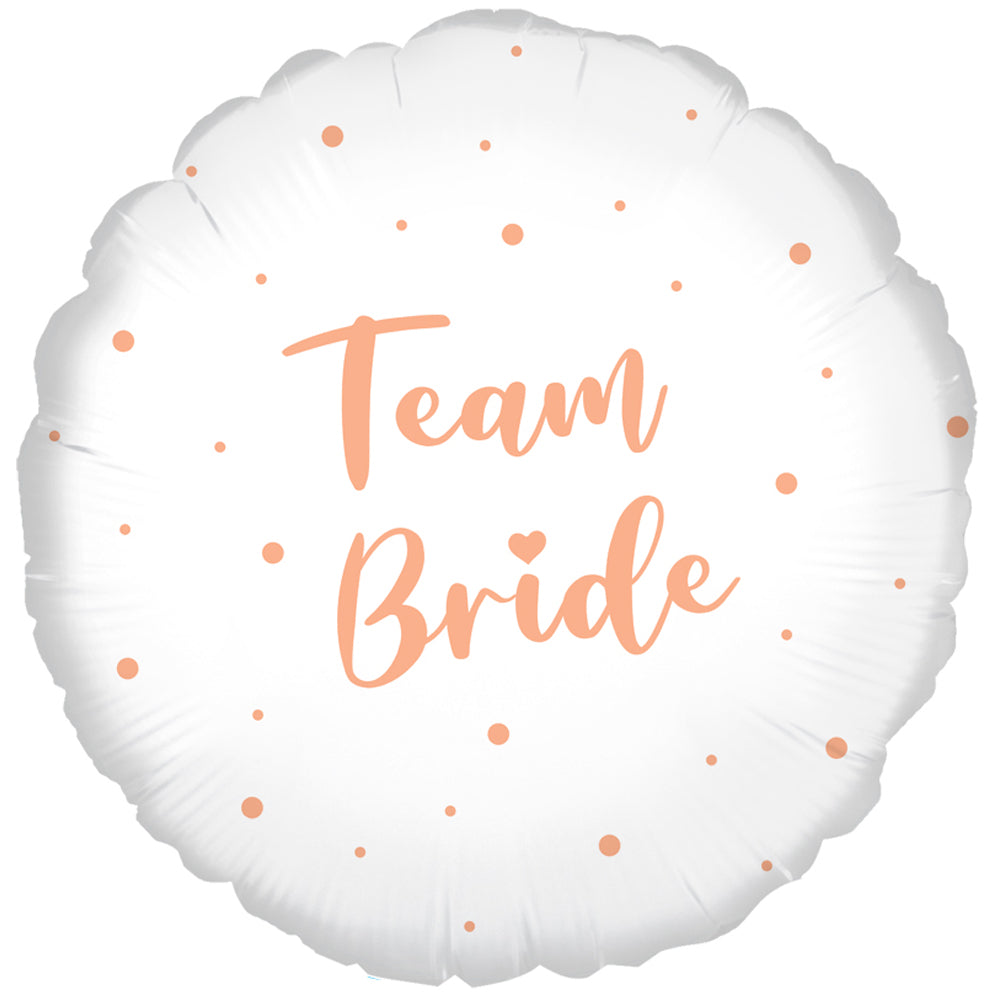 Team Bride Foil Balloon - 18"