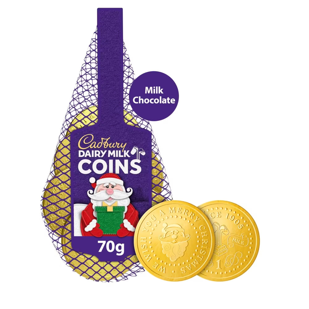 Cadbury Dairy Milk Chocolate Coins Net - 70g