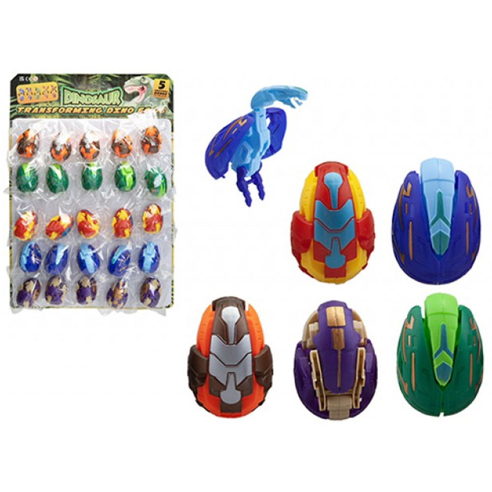 Dinosaur Transformer Egg Toy - Assorted Designs - Each