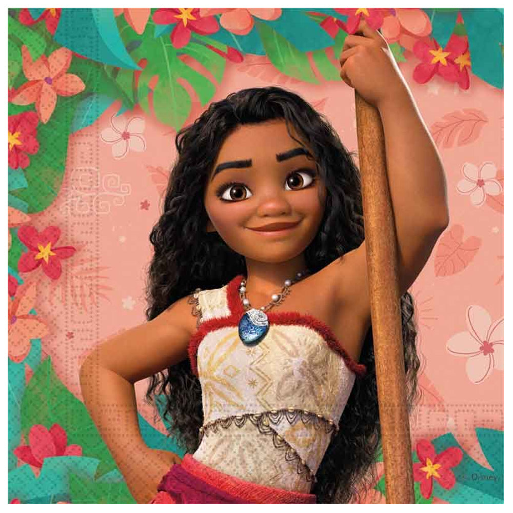 Moana 2 Paper Napkins - Pack of 20