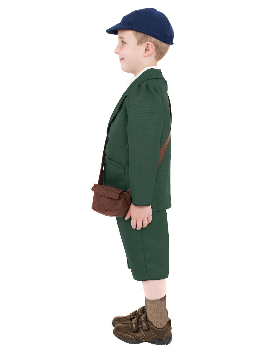 World War II Evacuee Boy