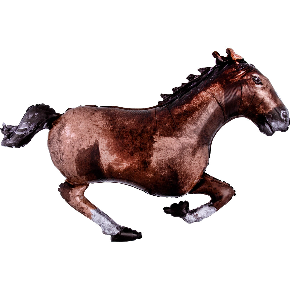 Galloping Horse Foil Balloon - 40"