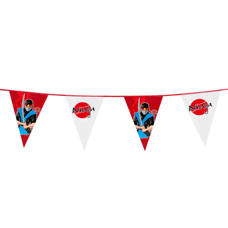 Ninja Party Bunting - 6m