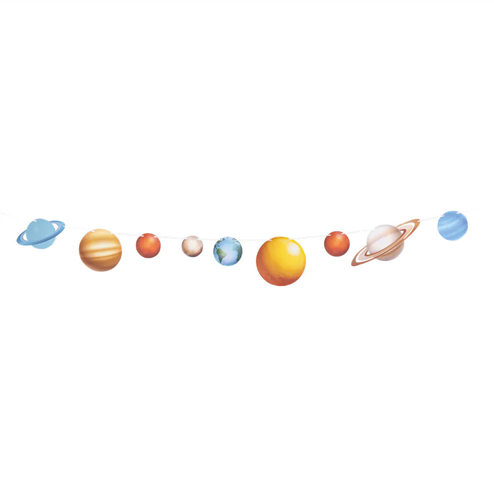 Space Planets Solar System Garland - 2.5m