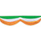 Ireland Flag Irish Fabric Drapes - 1.52m