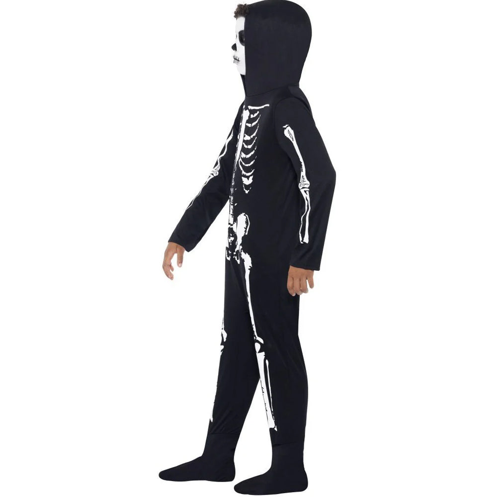 Kid's Skeleton Onesie Costume