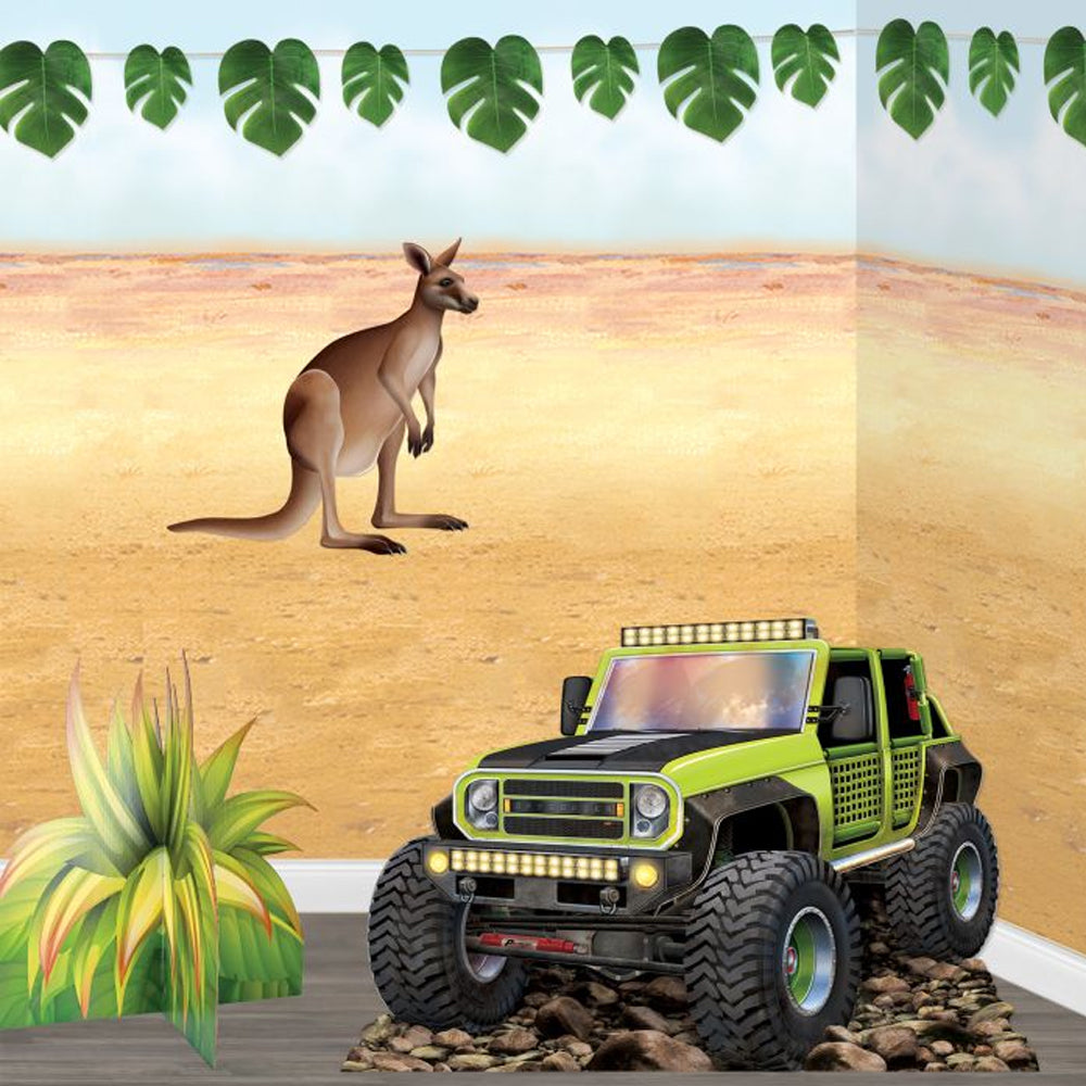 Kangaroo Card Cutout Decoration - 80cm