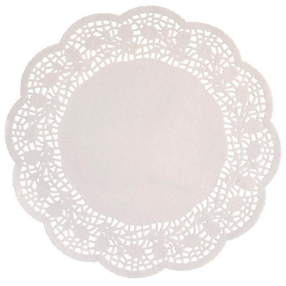 White Paper Doilies - 26cm - Pack of 16