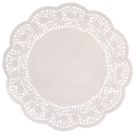 White Paper Doilies - 26cm - Pack of 16