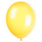 Yellow Latex Balloons - 12