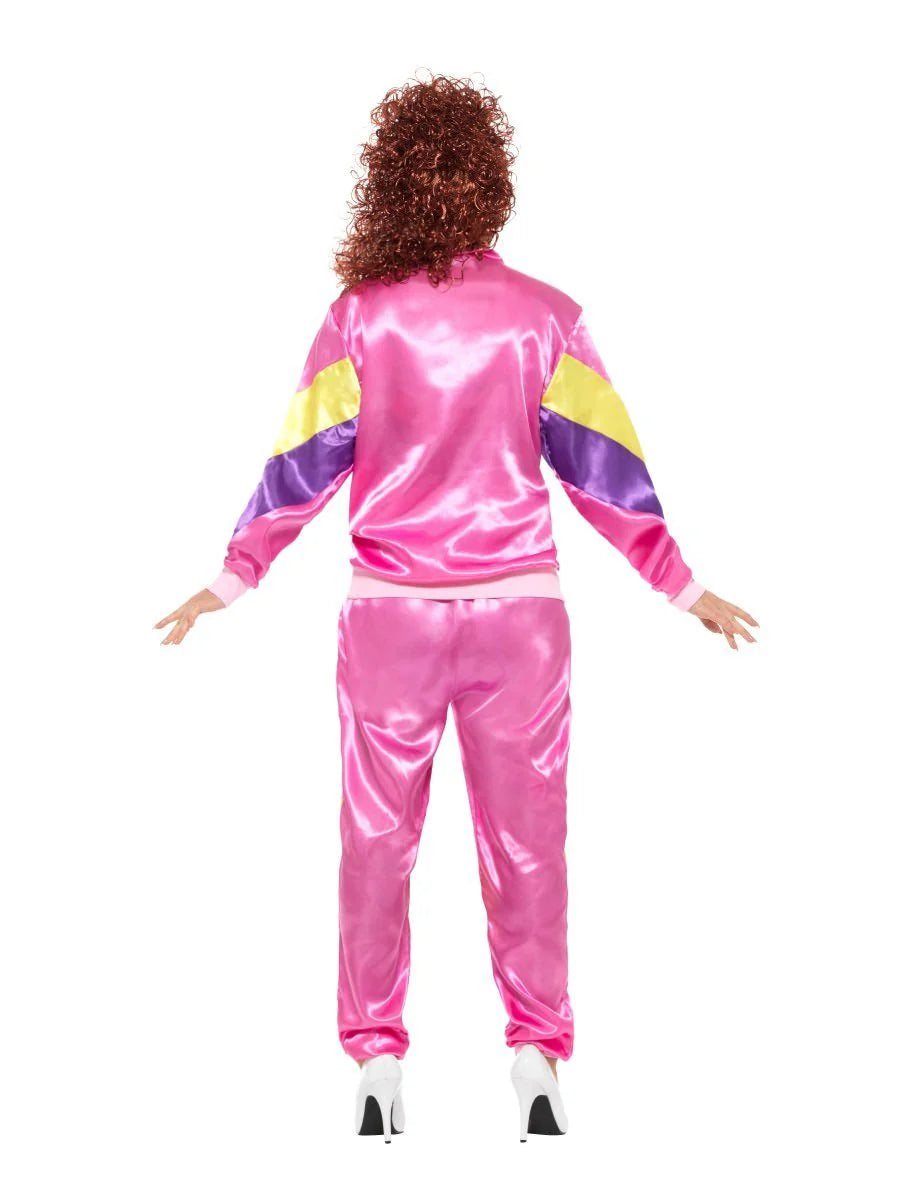 80's Pink Shell Suit Costume