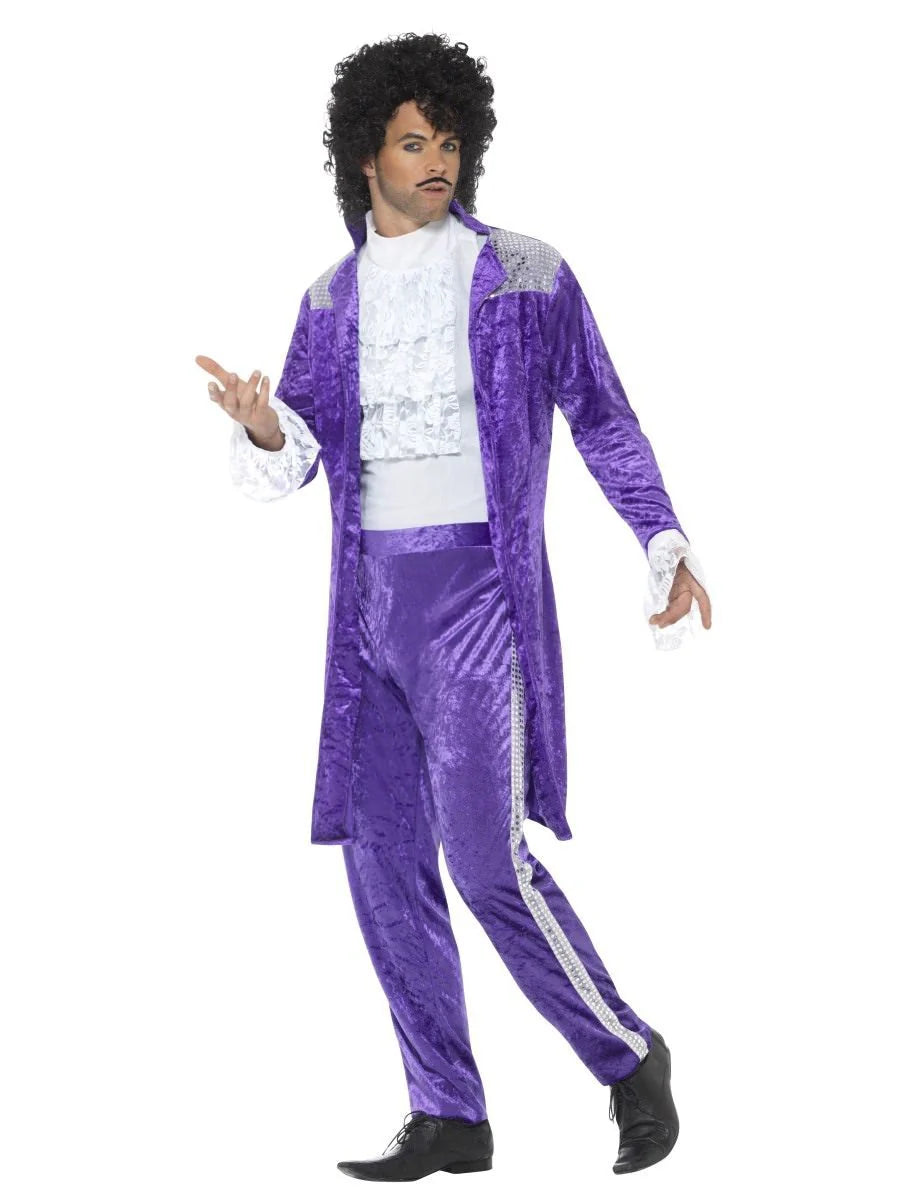 80's Purple Musician Costume