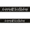 Birthday Glitz Black & Silver Happy 40th Birthday Foil Banner - 2.7m