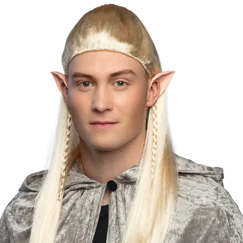 Blonde Elf Wig With Plaits