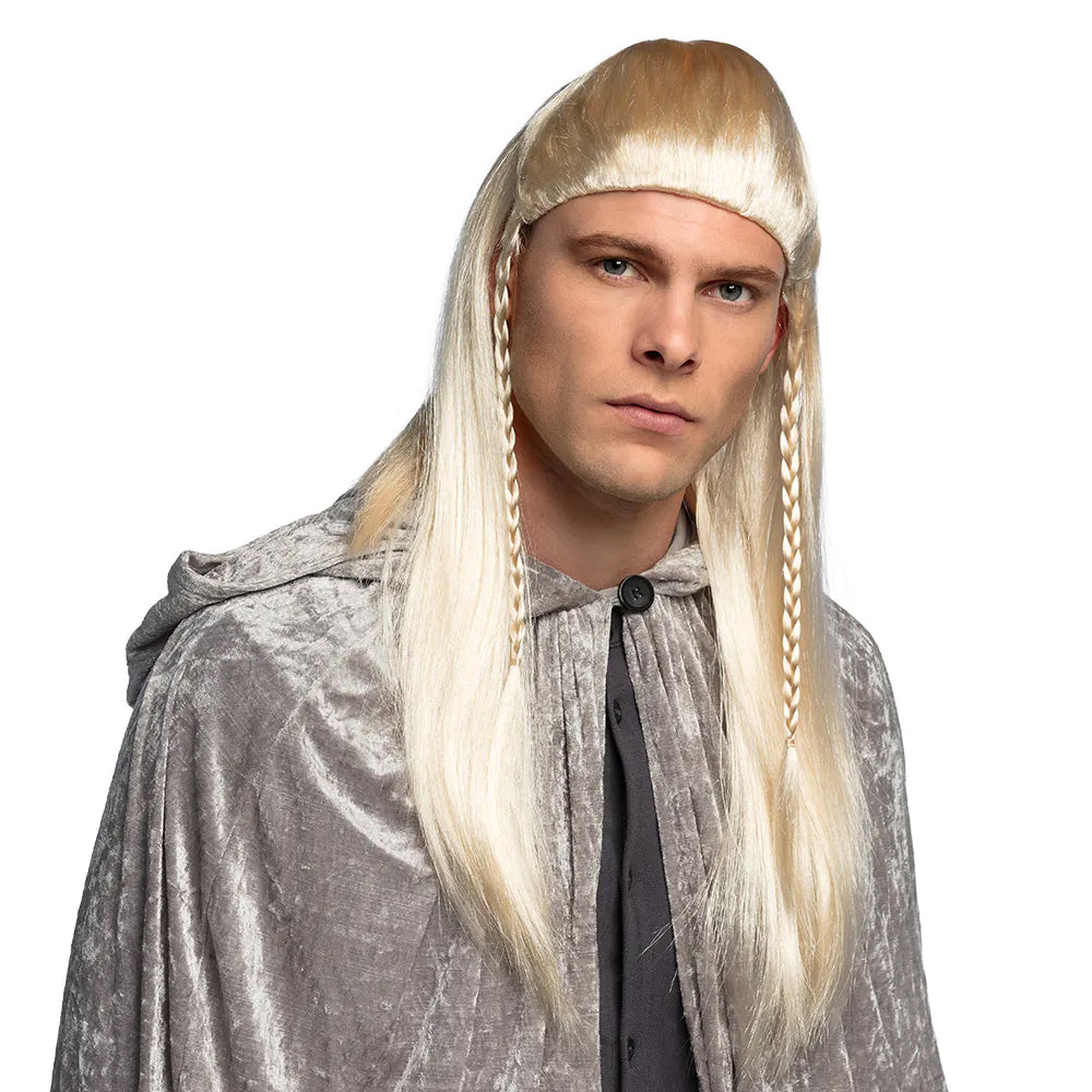 Blonde Elf Wig With Plaits