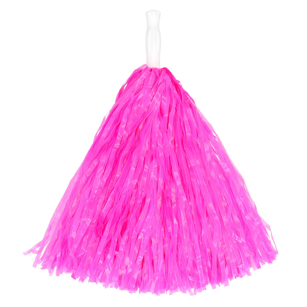 Pink Cheerleaders Pom Pom - 34cm - Each