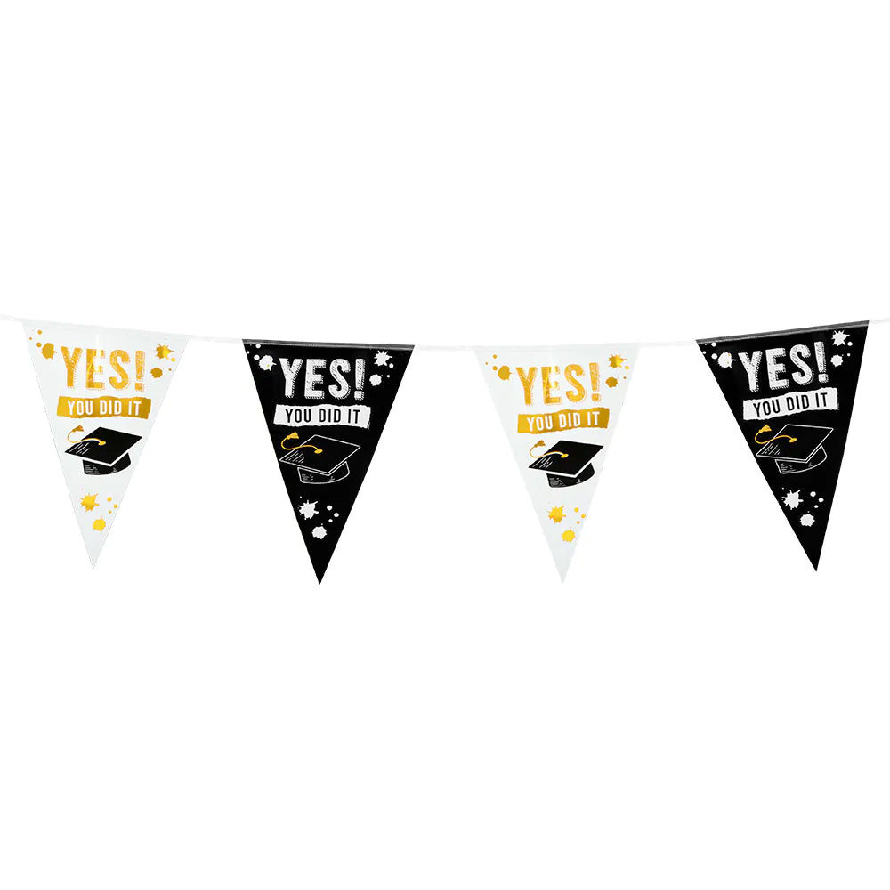 Yes! You did it! Graduation Bunting - 6m