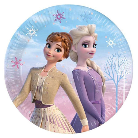 Disney Frozen 2 Wind Spirit Paper Plates - 23cm - Pack of 8