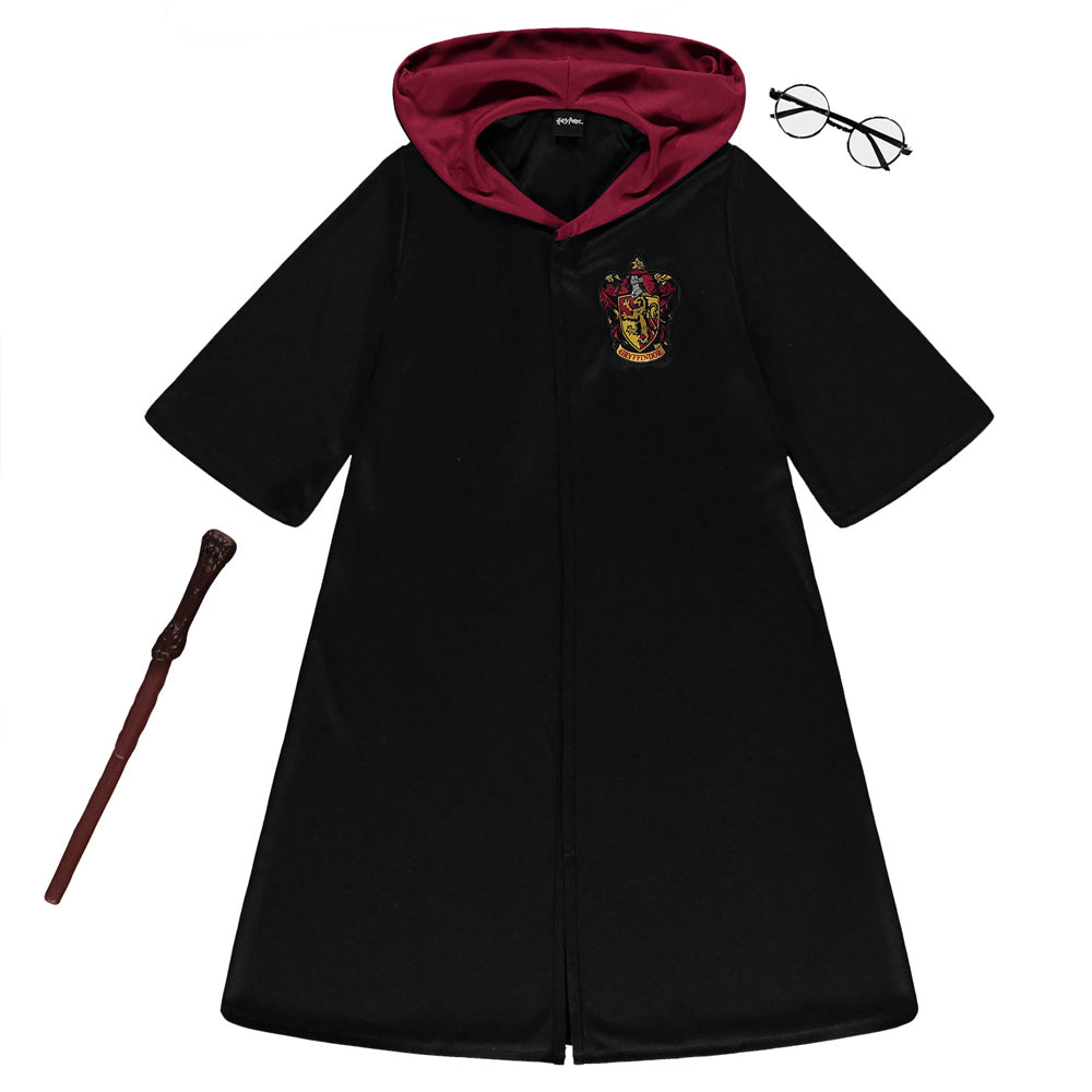 Harry Potter Robe Kit With Glasses And Wand