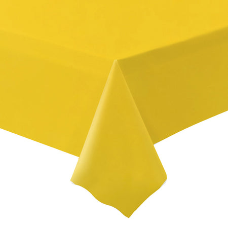 Yellow Paper Tablecloth - 2.74m x 1.37m