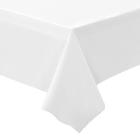 White Paper Tablecloth -  2.74m x 1.37m