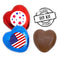 American USA Heart Chocolates Kit - Pack 24