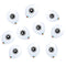 Eyeball Mini Latex Balloons - 5