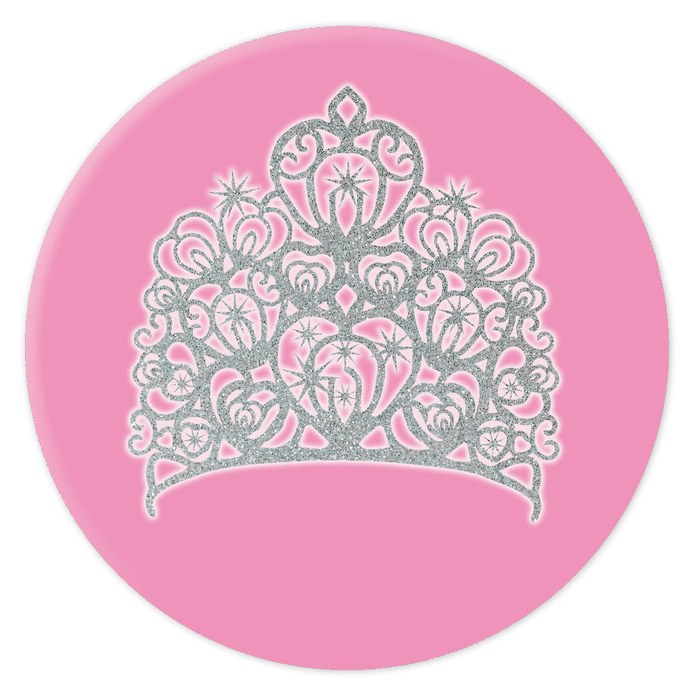 Witches Of Oz Pink Crown Badge - 58mm - Each