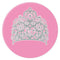 Witches Of Oz Pink Crown Badge - 58mm - Each