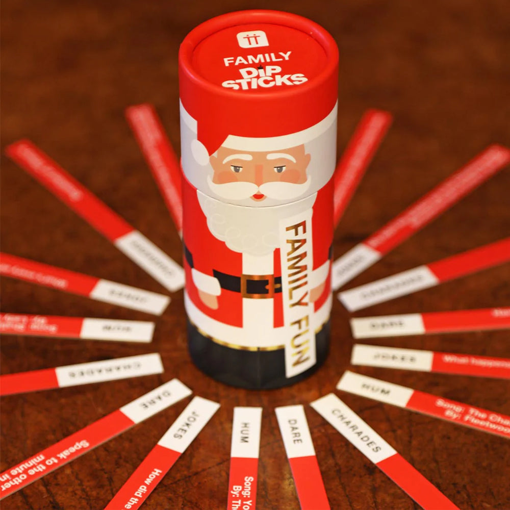 Santa Dipsticks Fun At The Dinner Table Game