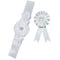 White Baby Bump Belt & Rosette Set