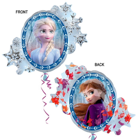 Disney Frozen Anna & Elsa Double-Sided Supershape Foil Balloon - 31