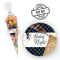 Burns Night Scroll Sweet Cone Bag Favour Kit - Pack of 15