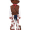 Cowboy Costume With Cowprint Chaps