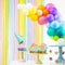 Pastel Rainbow Party Curtain - 1m x 1.9m