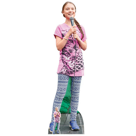 Greta Thunberg Lifesize Cardboard Cutout - 1.50m