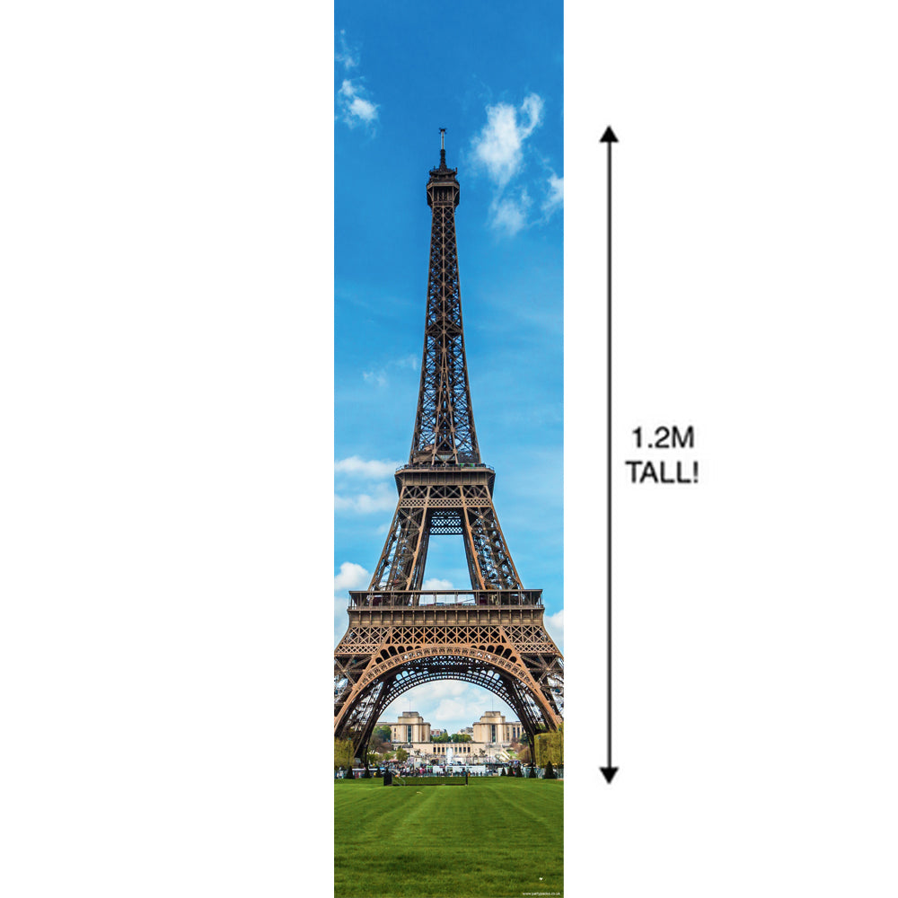 Eiffel Tower Photo Wall and Door Banner - 1.2m